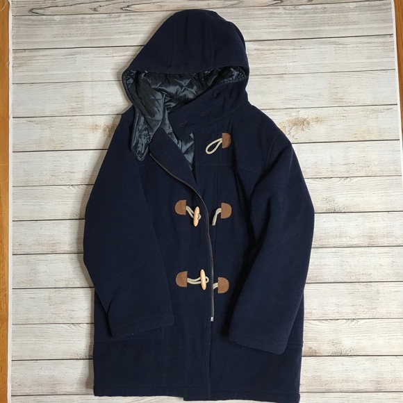 United Colors of Benetton Wool Toggle Coat - Picture 12 of 16